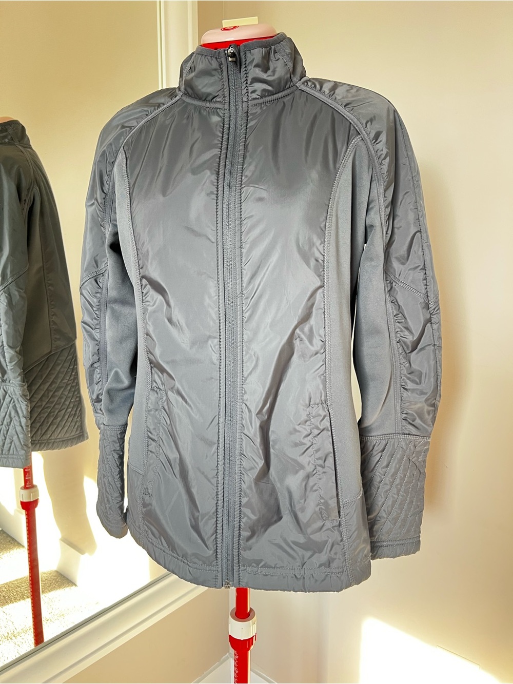 Xersion Gray Women's Performance Zip Jacket